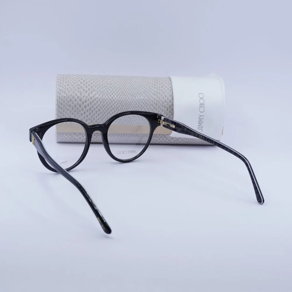 Final Price! Jimmy Choo JC316 01EI 00 Black Eyeglasses 49mm